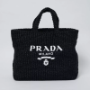 【PRADA】Paris Exclusive! Not in stock in Japan! A very popular raffia tote bag for a summery mood - Image 9