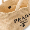 【PRADA】Paris Exclusive! Not in stock in Japan! A very popular raffia tote bag for a summery mood - Image 4